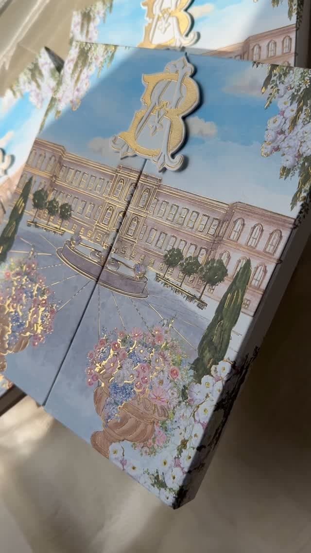 ZARİF KUTULU DAVETİYE